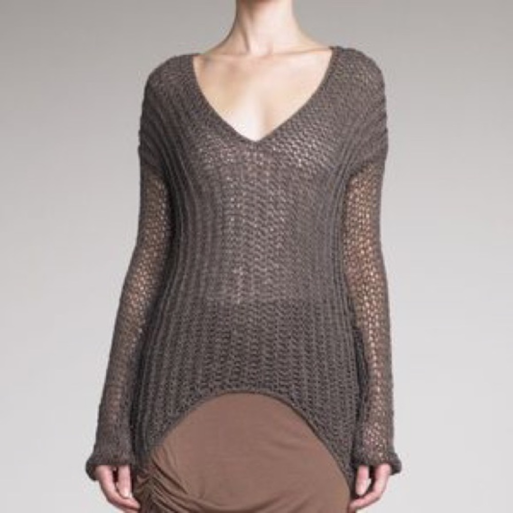 Helmut Lang Open Mesh Sweater